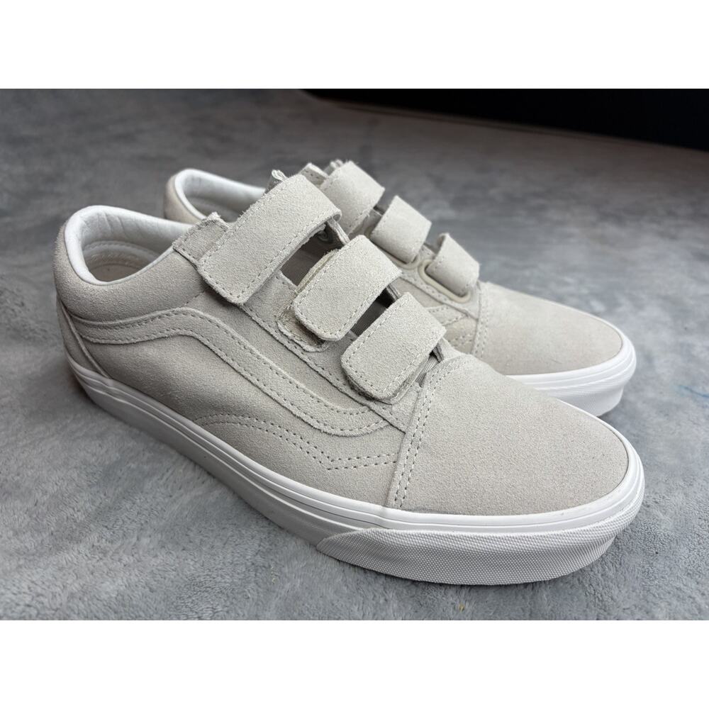 Vans Old Skool V Suede College Mushroom Mens 7 Womens 8.5 Sneakers NIB - Picture 4 of 9